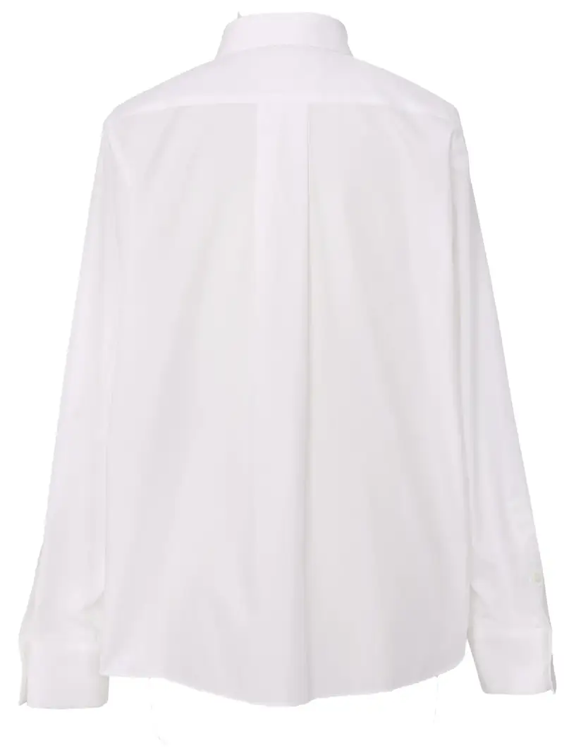 Sacai Maglia Nera con Zip Laterali miniatura 3