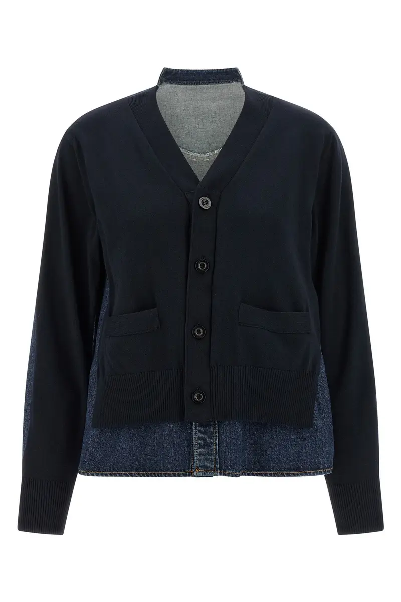 Sacai Cardigan Blu 4226699