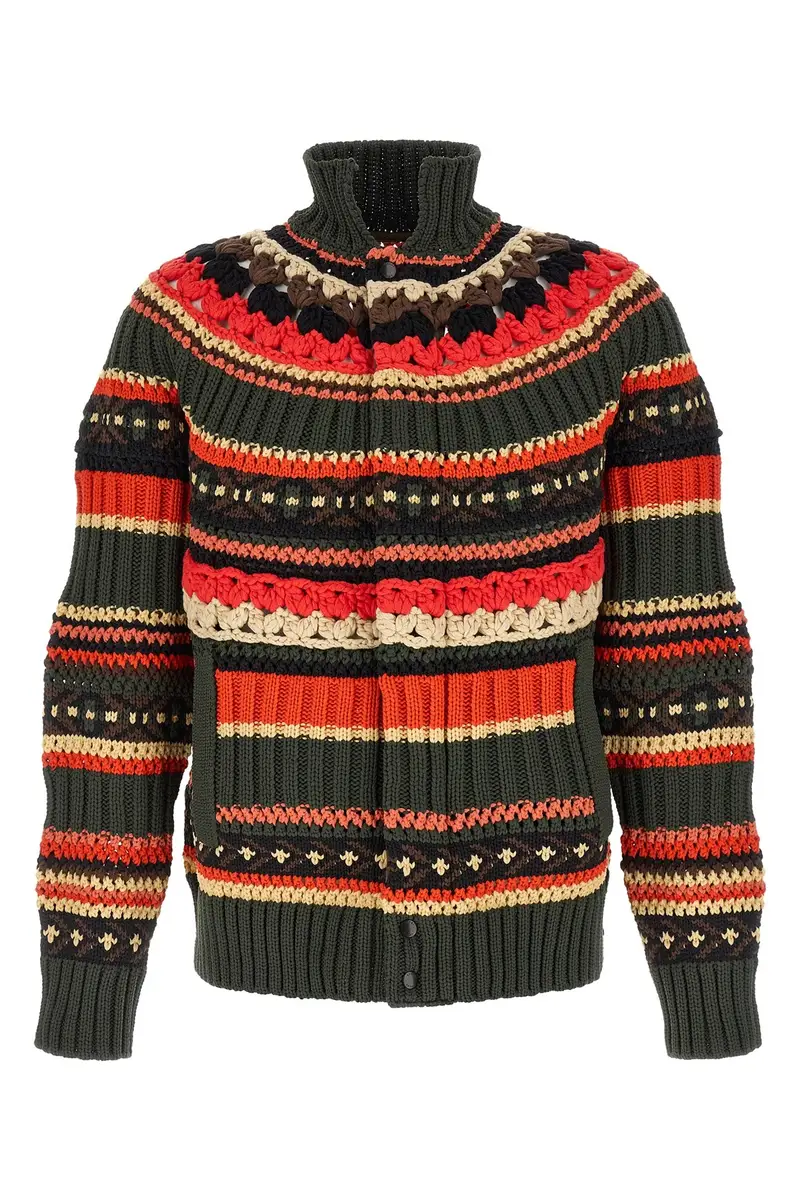 Sacai Cardigan Multicolore 4226844