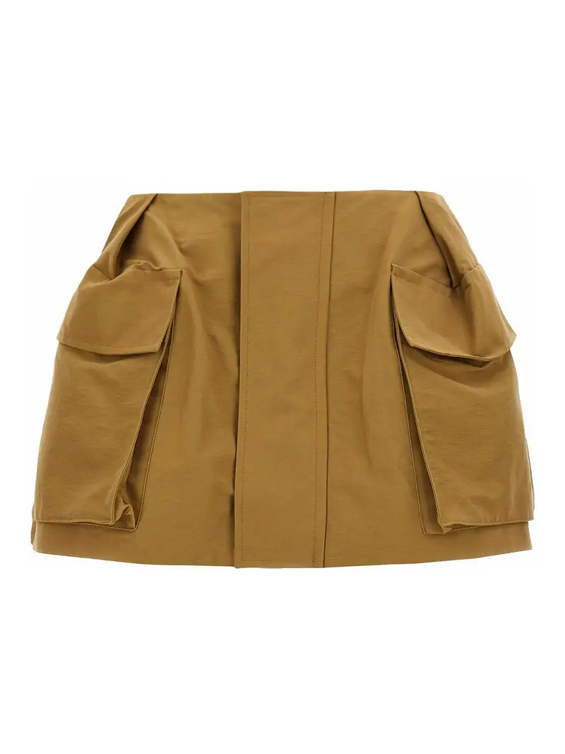Carico skort Marrone