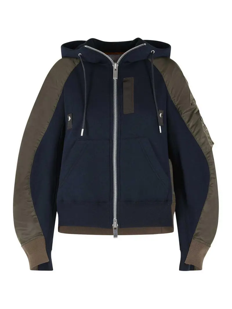 Felpa con cappuccio Blu scuro