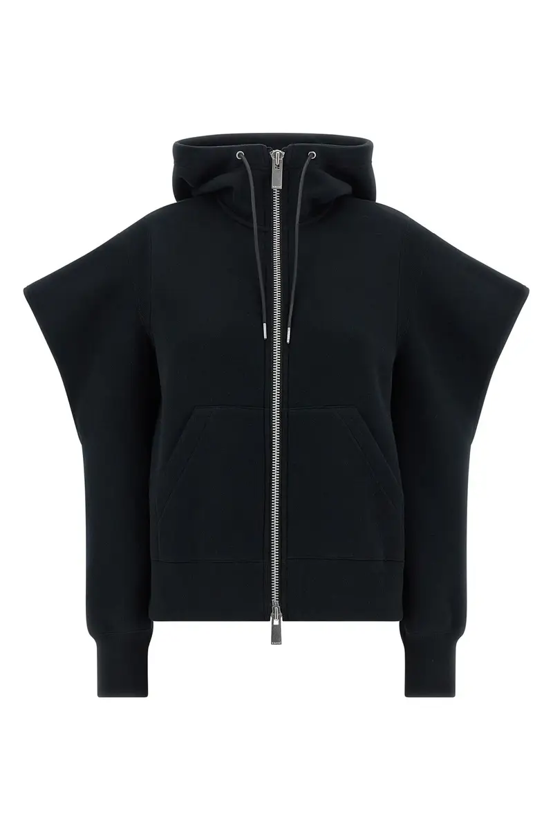 Felpa Con Cappuccio Sponge Nero