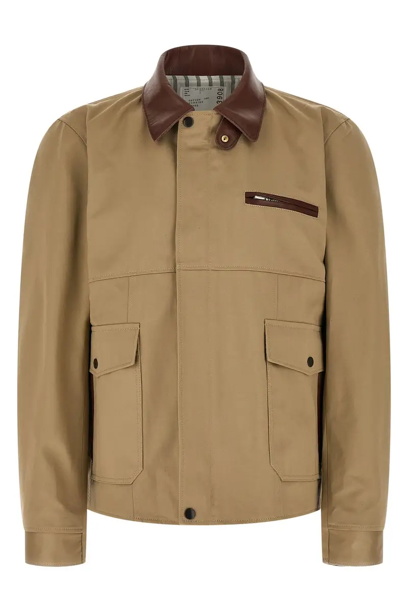 Giacca Blouson Beige