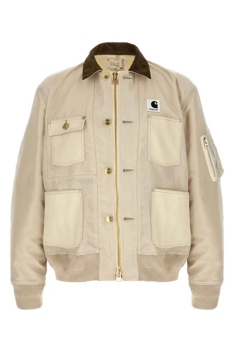 Giacca Duck Sacai X Carhartt Wip Beige