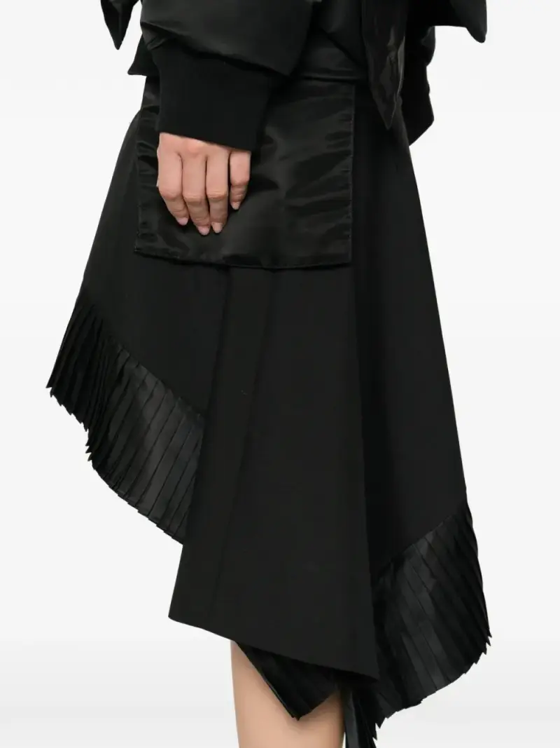 Gonna Asimmetrica midi/h4> NERO miniatura 3