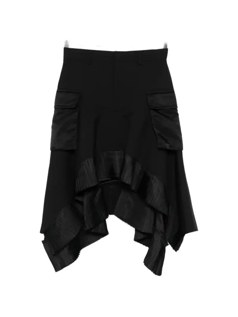 Gonna Asimmetrica midi/h4> NERO