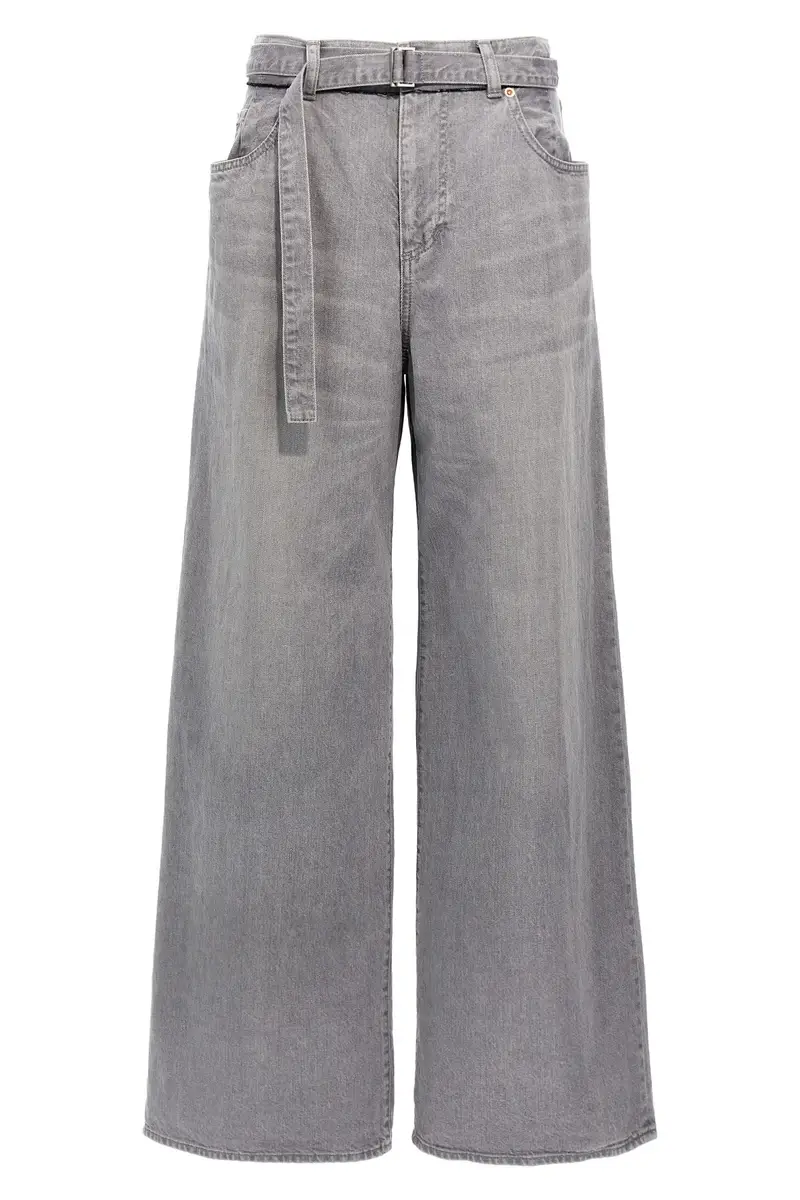 Jeans Wide Grigio