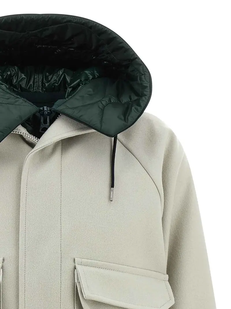 Melton Blouson Multicolore