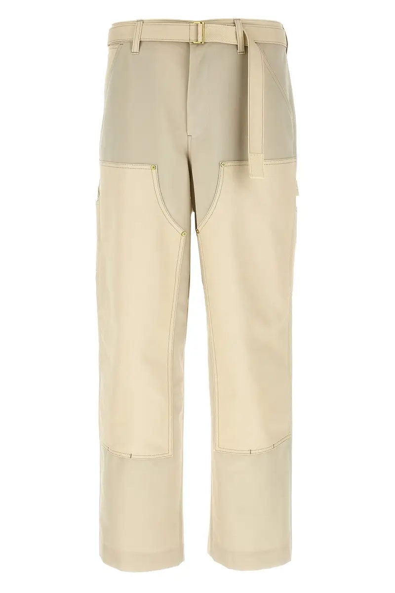 Pantalone Duck Sacai X Carhartt Wip Beige