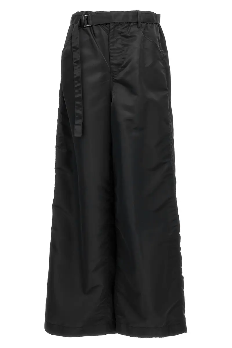 Pantalone Twill Nylon Nero