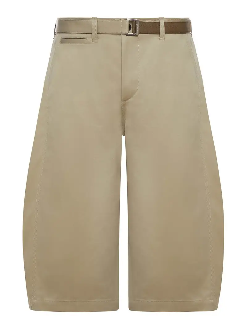 Pantaloni chino in cotone Marrone
