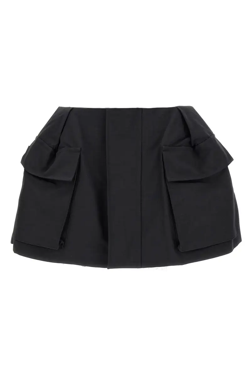 Skort Cargo Nero
