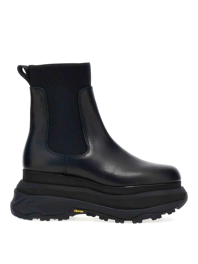 Sacai Stivaletti Chelsea Nero 3331666