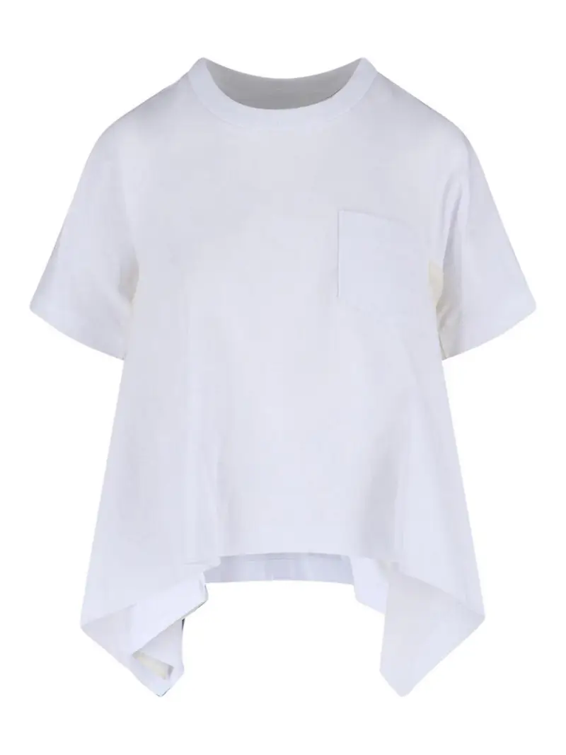 Sacai T-shirt Bianco 4354120
