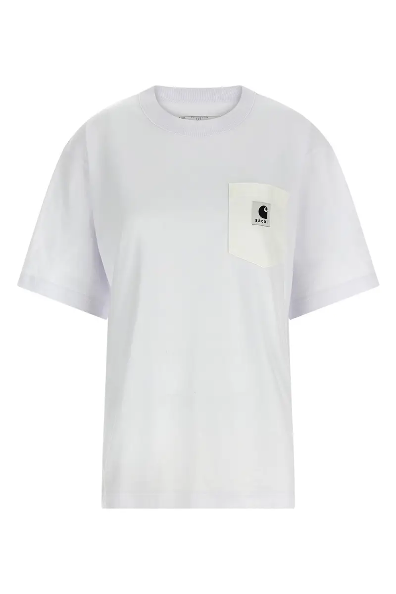 Sacai T-shirt Bianco 3250598