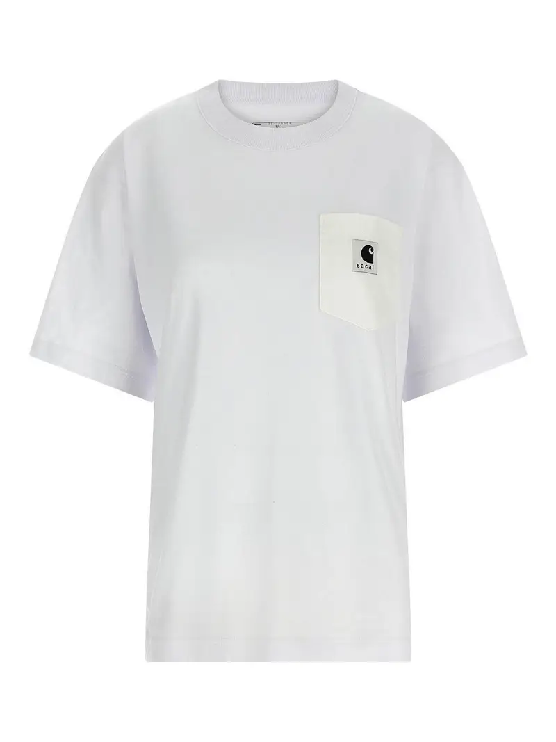 Sacai T-shirt Bianco 3855505