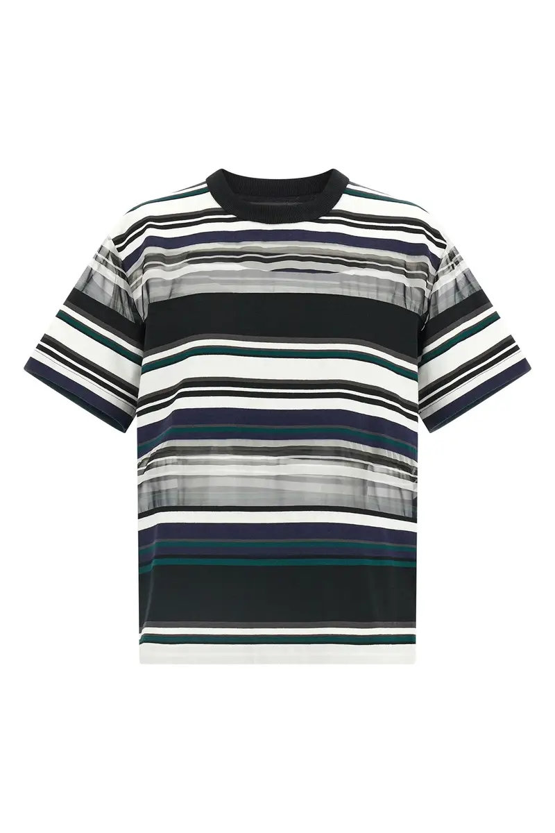 T-Shirt Inserti Organza Multi