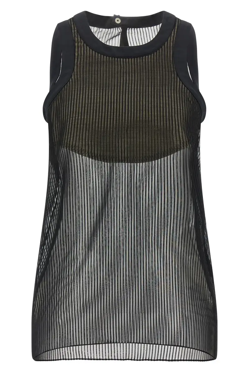 Sacai Top Nero 4256562