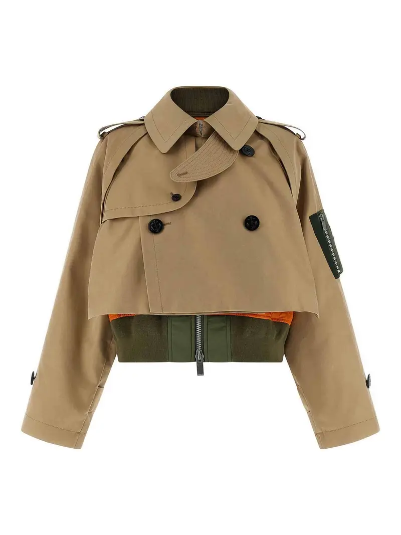 Sacai Trench Beige 4353193