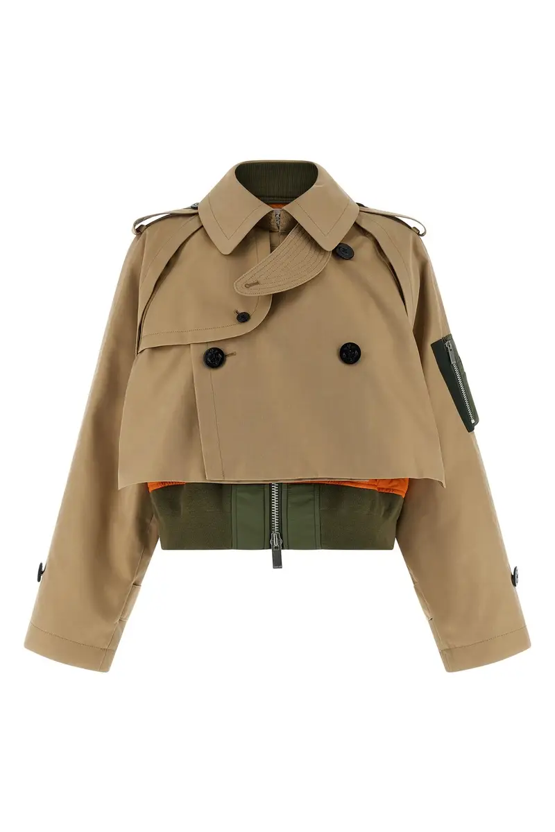 Sacai Trench Beige 4226691