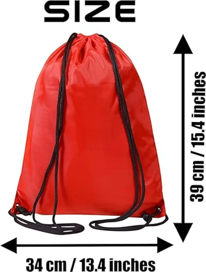 Sacca da palestra con coulisse, 2 pezzi e 1 sacca con cordoncino, zaino in polietilene per donne e uomini, borsa da miniatura 3