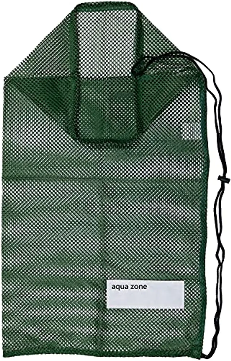 Sacca in rete con chiusura a cordoncino, per sport, spiaggia o da viaggio, unisex adulti (accessori e bagagli solo), Lyndee, 18 inch wide and 30 inch Tall miniatura 2