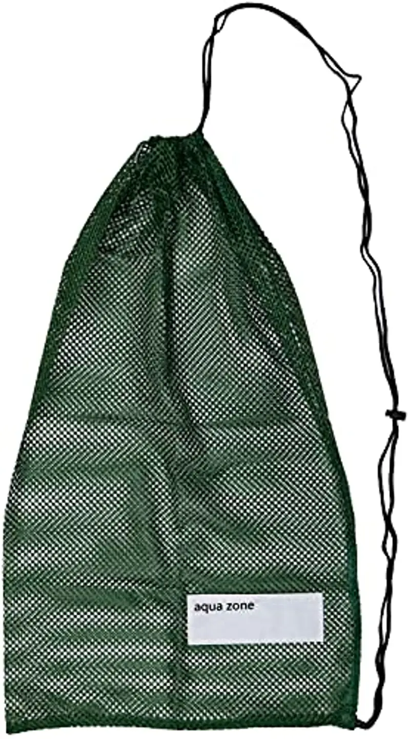 Sacca in rete con chiusura a cordoncino, per sport, spiaggia o da viaggio, unisex adulti (accessori e bagagli solo), Lyndee, 18 inch wide and 30 inch Tall miniatura 3