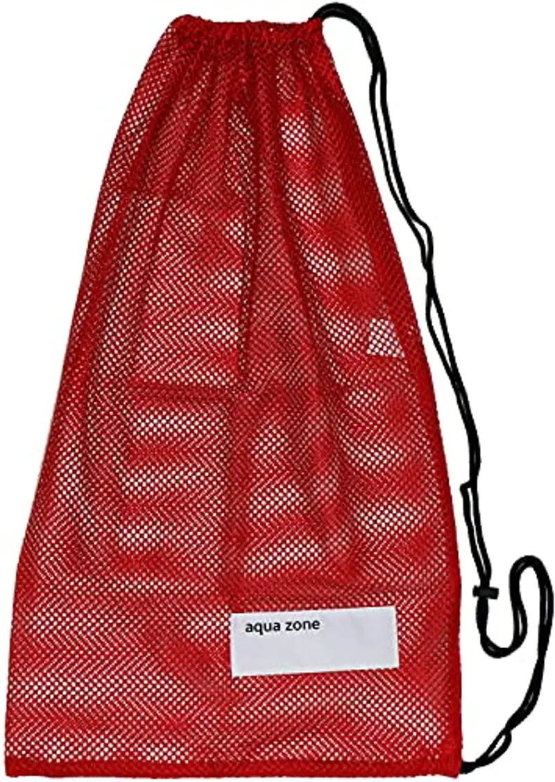Sacca in rete con chiusura a cordoncino, per sport, spiaggia o da viaggio, unisex adulti (accessori e bagagli solo), Sandali Adventure Seeker, punta chiusa - T - Bambini, 18 inch wide and 30 inch Tall