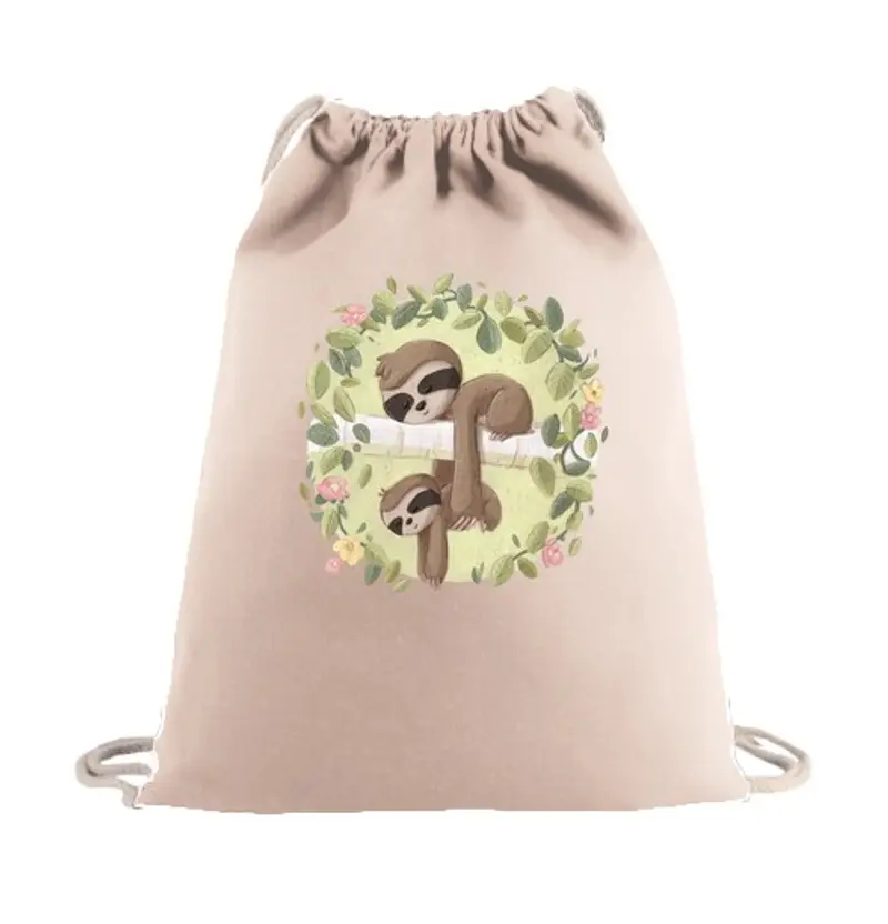 Sacca sportiva animale pigro