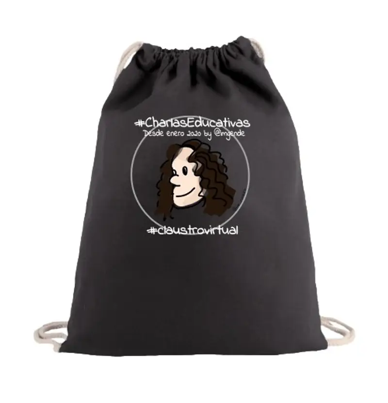 Sacca sportiva anniversario del cerchio bianco