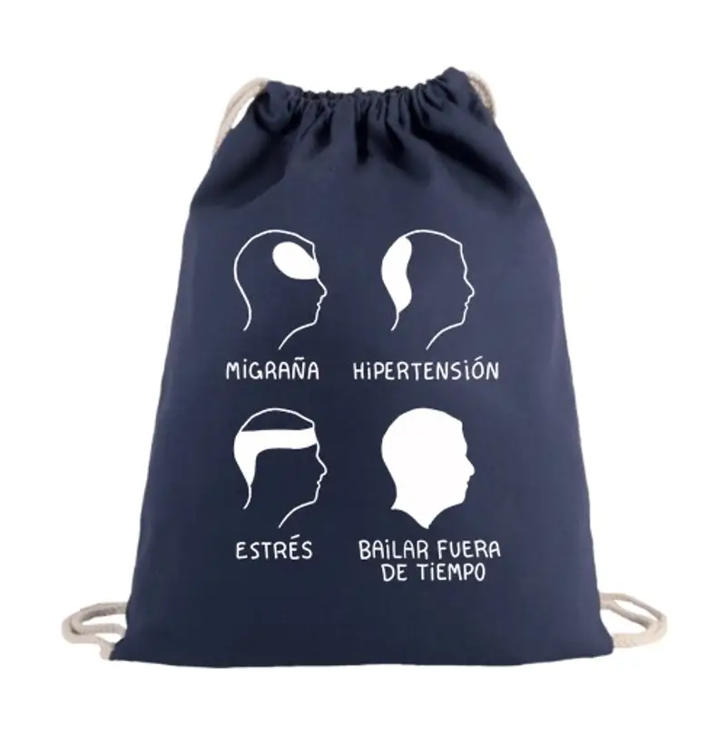 Sacca sportiva balla fuori dalla tie mpo