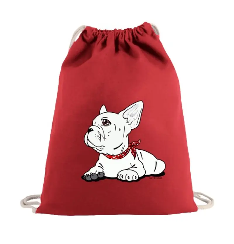 Sacca sportiva bulldog francesee