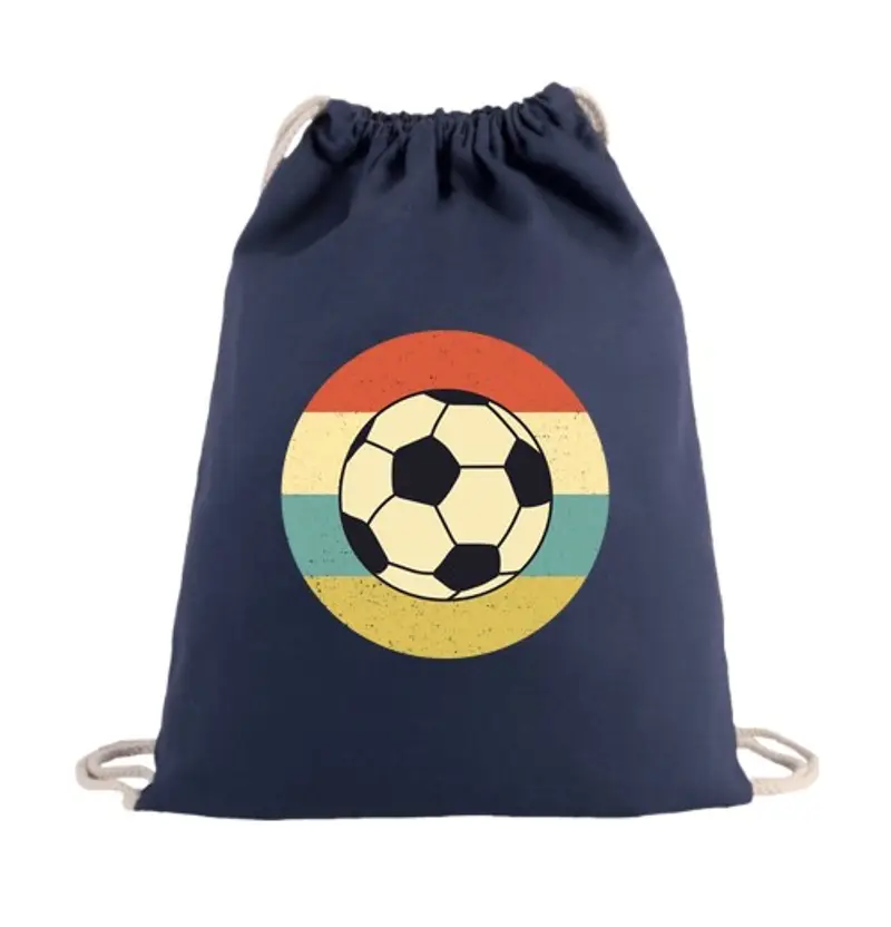 Sacca sportiva calcio da uomo vintage personalizzato r