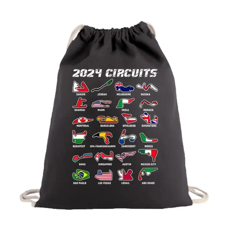 Sacca sportiva circuiti formula 1 2024 band epoche