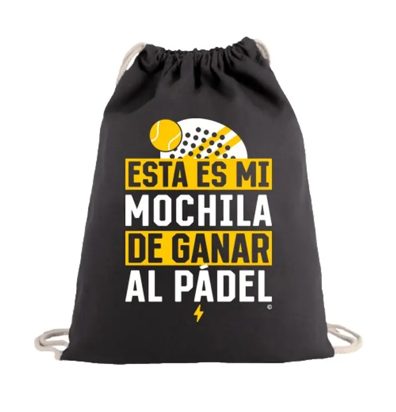 Sacca sportiva il mio zaino delle ana a paddle tennis