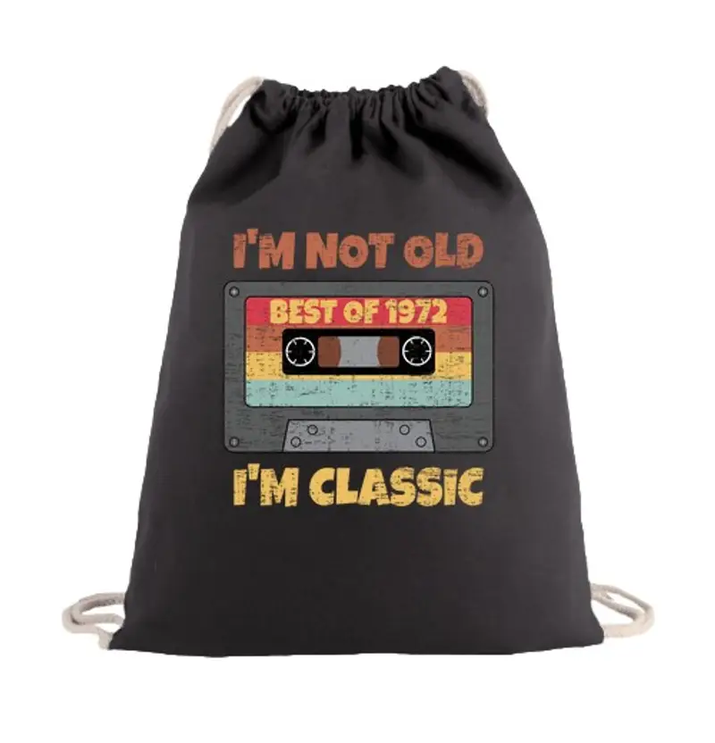 Sacca sportiva non sono vecchio sono il classico migli