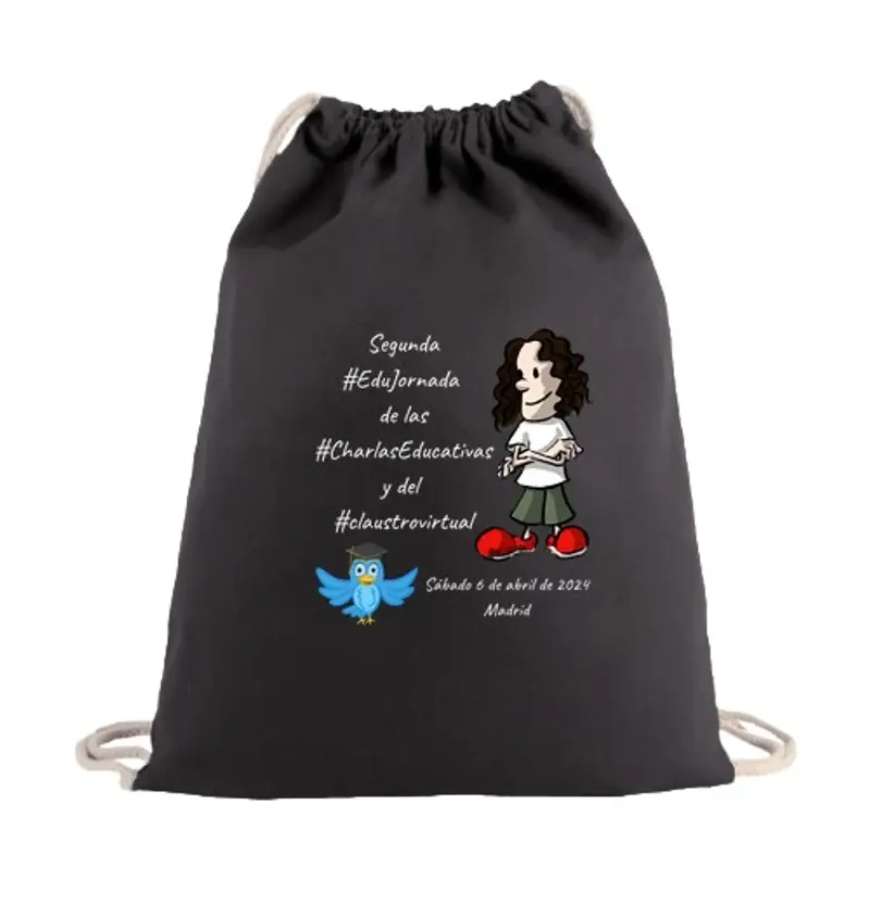 Sacca sportiva secondo eductornada 1 bianco