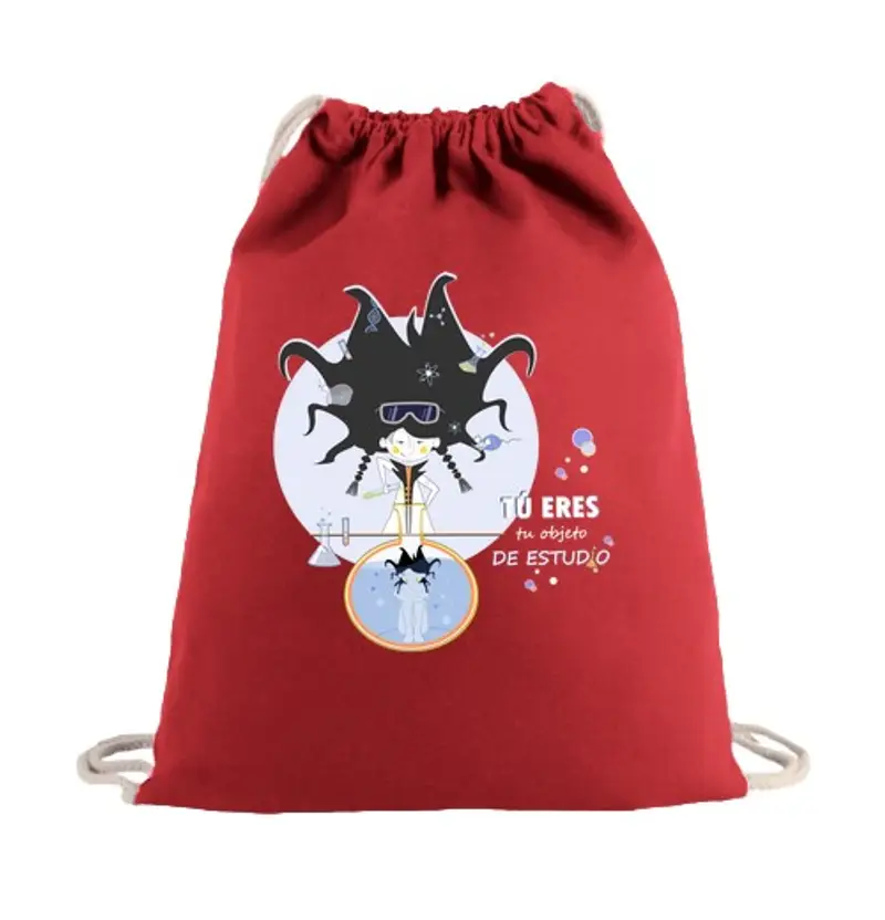 Sacca sportiva sei il tuo oggetto di studio-zaino rosso