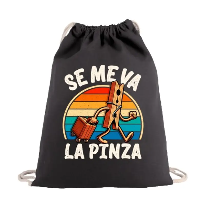 Sacca sportiva sto molletta per l'umorismo geek vintage