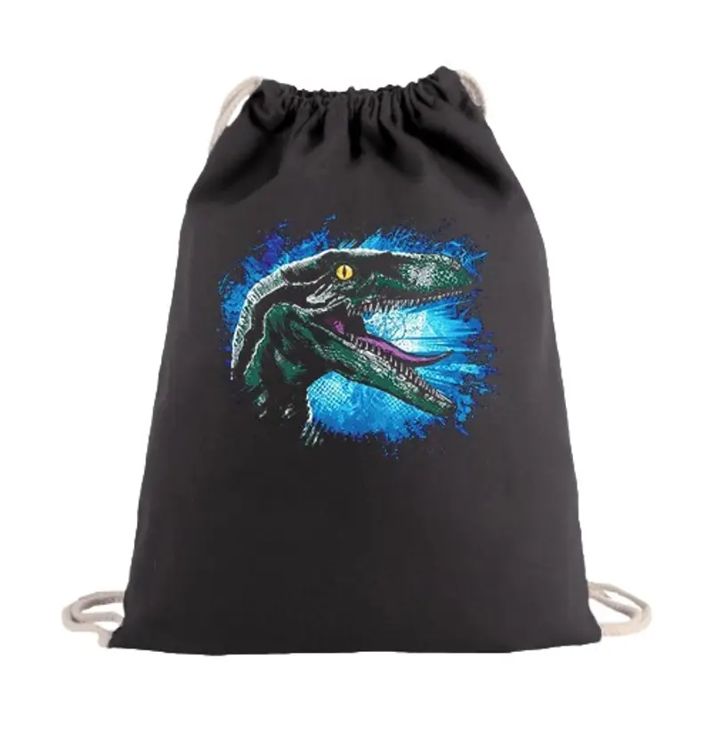 Sacca sportiva velociraptor blu