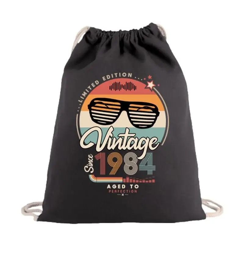 Sacca sportiva vintage senza ce 1984