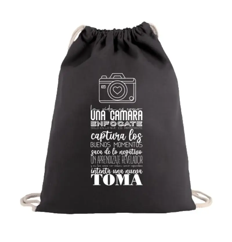 Sacca sportiva vita è come una maccina fotografica