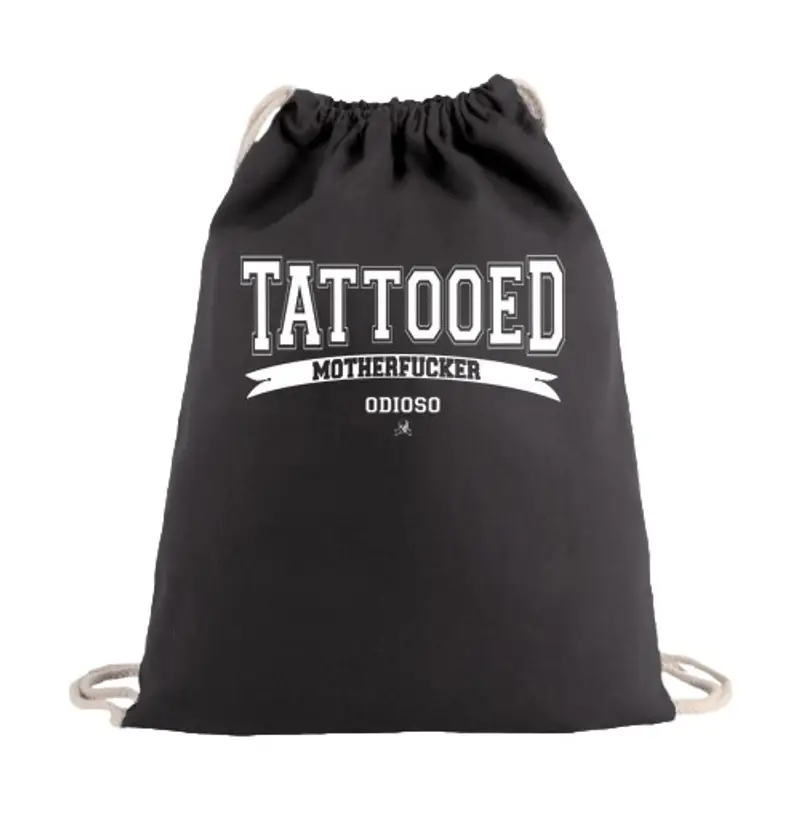 Sacca sportiva zaino tatuato