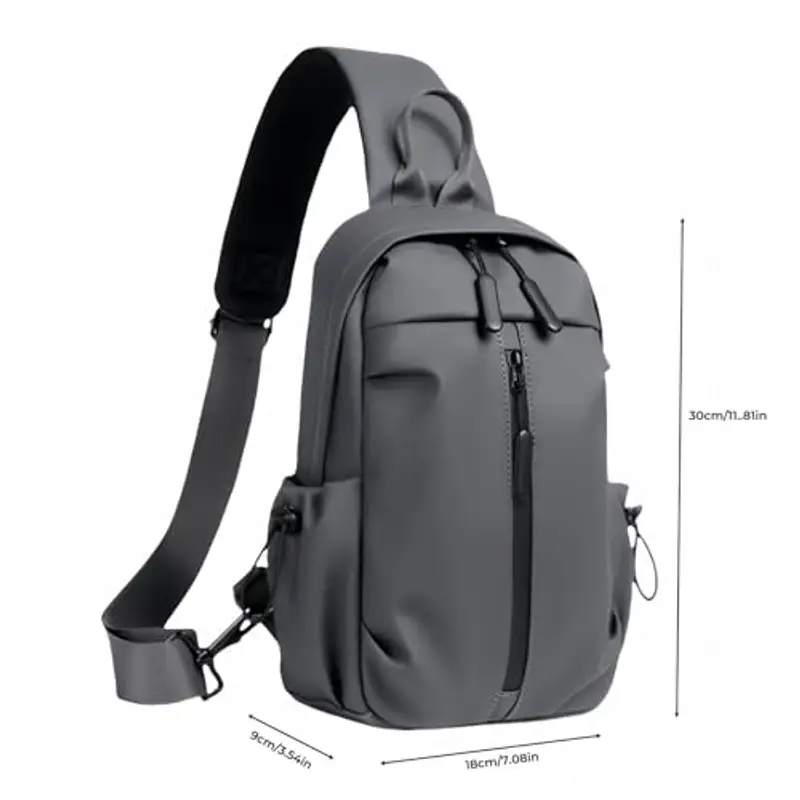 Generic Borsa a tracolla Uomo Grigio 1602717 miniatura 2