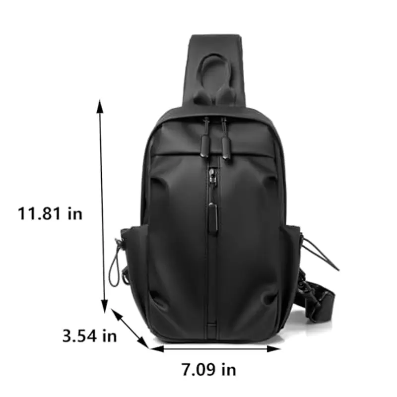 Generic Borsa a tracolla Uomo Nero 1602715 miniatura 2