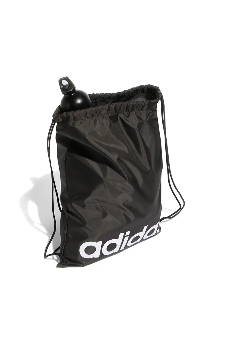 Sacco Zaino Nero ADIDAS LINEAR GYMSACK miniatura 2