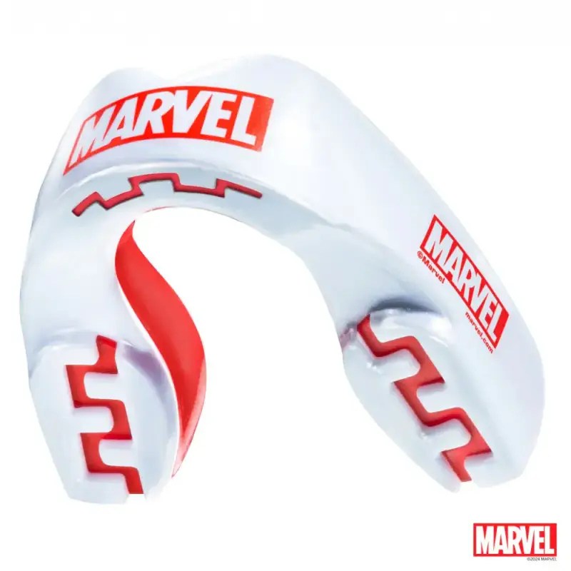 Paradenti per bambini Safejawz Marvel Logo