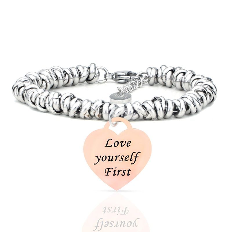 SAGA GIOIELLI® Bracciale Nodini Intrecciato Donna