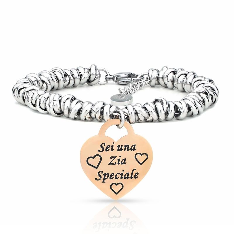SAGA GIOIELLI Bracciale Nodini Intrecciato Donna