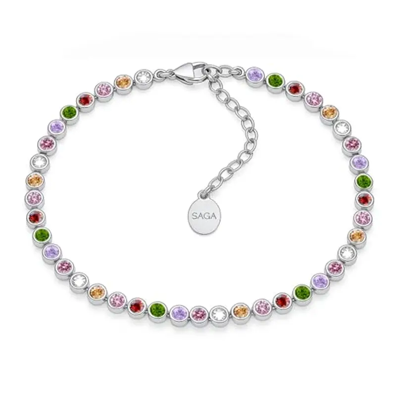 SAGA GIOIELLI® Bracciale Tennis